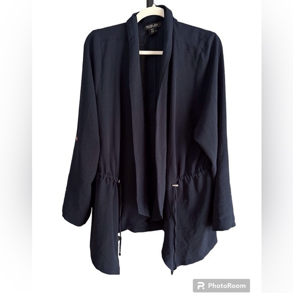 Rachel Zoe Navy Cardigan, 1X - Picture 1 of 6